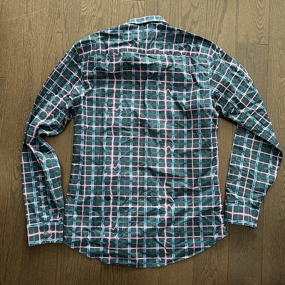 Kenzo Paris printed button up shirt 41/16 - Picture 3 of 3